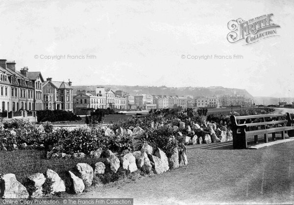 Photo of Teignmouth, Den From Flagstaff 1890