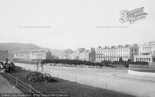 Photo of Teignmouth, Den Looking South 1890