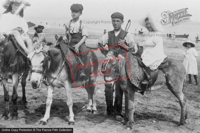 Photo of Teignmouth, Donkey Rides 1906