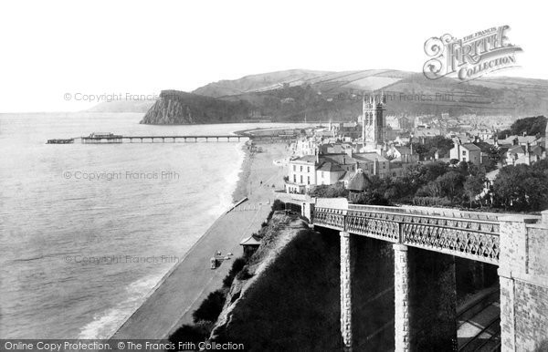 Photo of Teignmouth, From East Cliff 1895