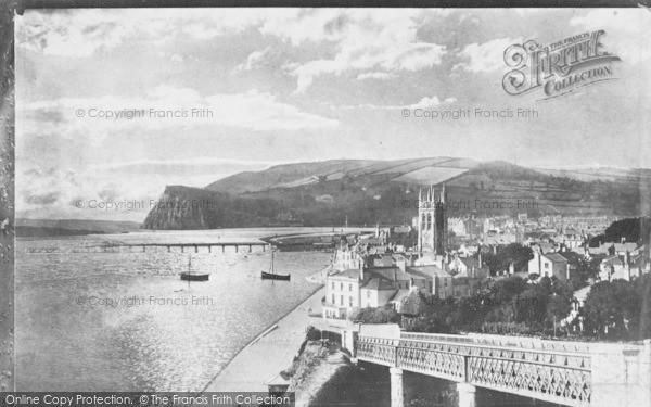 Photo of Teignmouth, From East Cliff 1895