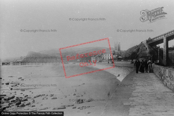 Photo of Teignmouth, From East Parade 1896