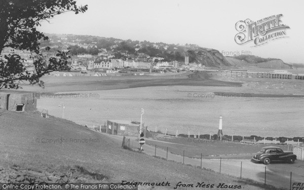 Photo of Teignmouth, From Ness House c.1955