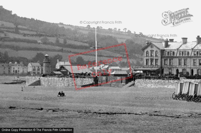 Photo of Teignmouth, From The Beach 1896
