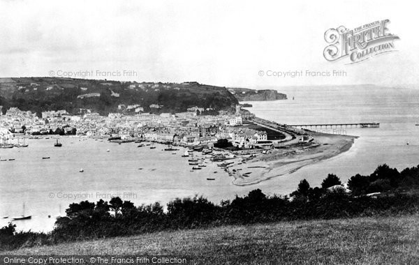 Photo of Teignmouth, From Torquay Road 1890