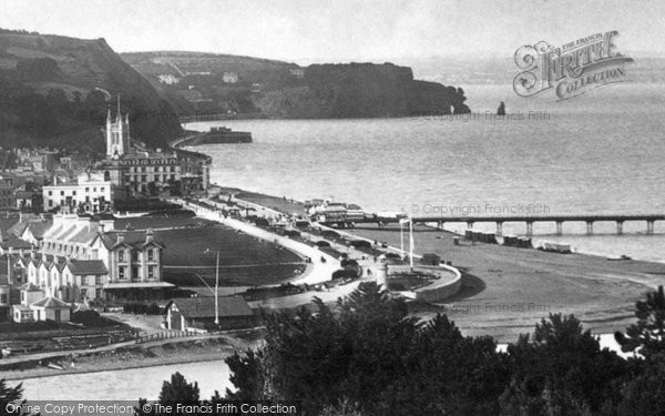 Photo of Teignmouth, From Torquay Road 1895