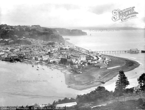 Photo of Teignmouth, From Torquay Road 1924