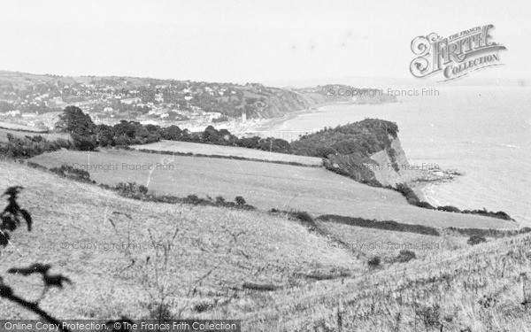 Photo of Teignmouth, From Torquay Road c.1955