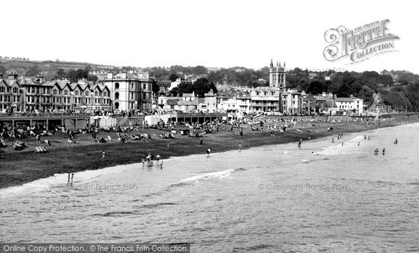 Photo of Teignmouth, North Beach c.1960