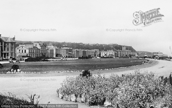 Photo of Teignmouth, Parade Gardens 1896