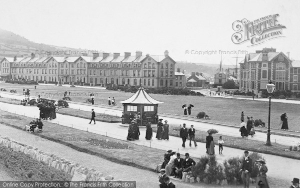 Photo of Teignmouth, Powderham Terrace And Mariva Pension 1896