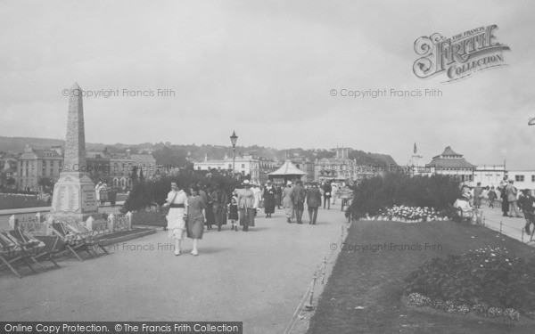 Photo of Teignmouth, Promenade 1922