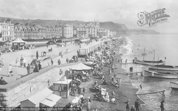 Photo of Teignmouth, Promenade And Beach 1924