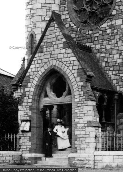 Photo of Teignmouth, Roman Catholic Church Porch 1906