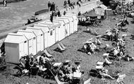 Sands And Beach Huts 1936, Teignmouth