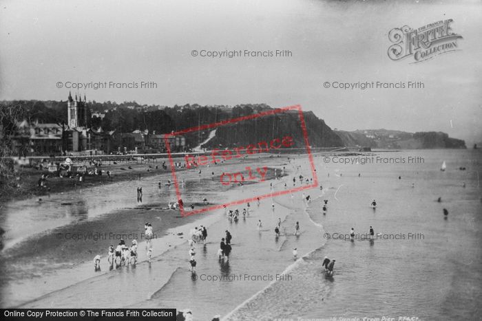 Photo of Teignmouth, Sands From The Pier 1903