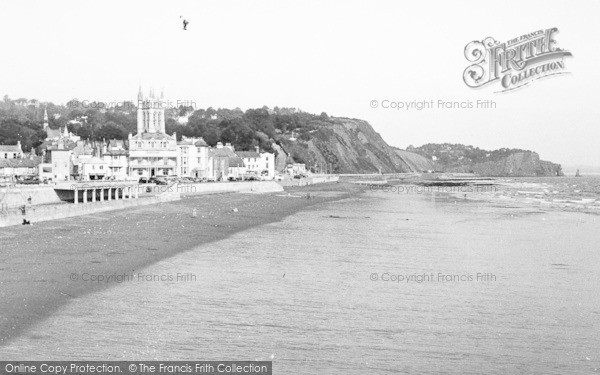 Photo of Teignmouth, Seafront c.1955 