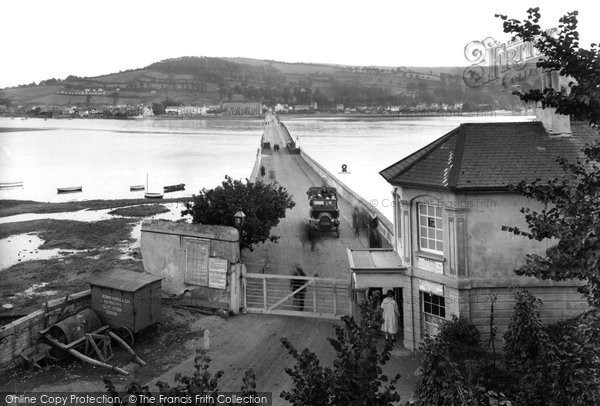 Photo of Teignmouth, Shaldon Bridge 1922