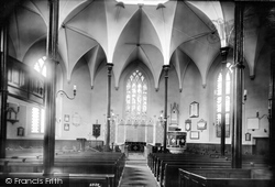 St James' Church Interior 1907, Teignmouth