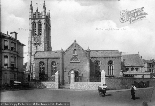 Photo of Teignmouth, St Michael's Church 1911