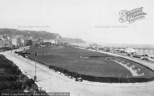 Photo of Teignmouth, Tennis And Croquet Lawns 1910