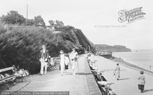 Photo of Teignmouth, Terrace Walk 1922