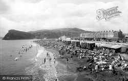 The Beach And Ness 1924, Teignmouth