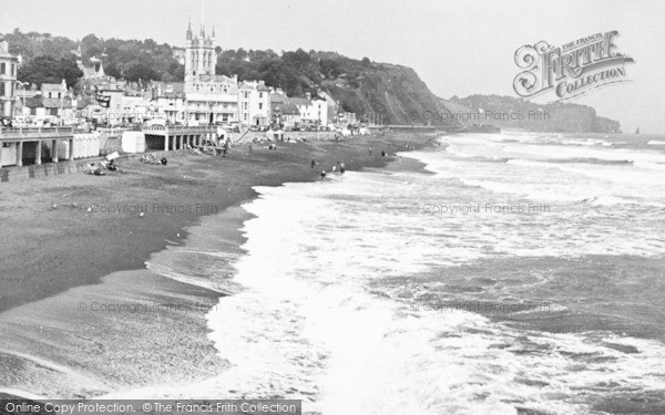 Photo of Teignmouth, The Beach c.1955