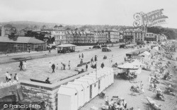 The Beach From Pier 1930, Teignmouth