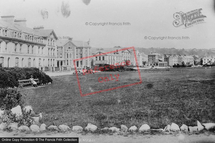 Photo of Teignmouth, The Den 1895