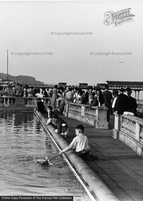 Photo of Teignmouth, The Model Yacht Pond c.1955