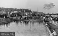 The Model Yacht Pond c.1955, Teignmouth