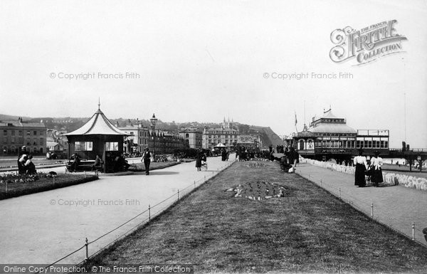 Photo of Teignmouth, The Parade 1896