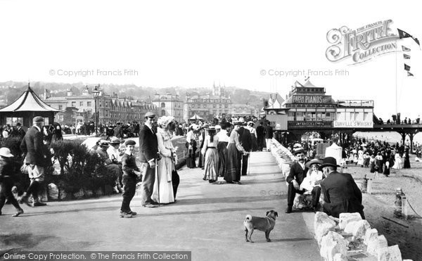 Photo of Teignmouth, The Parade 1903