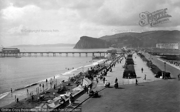 Photo of Teignmouth, The Parade 1924