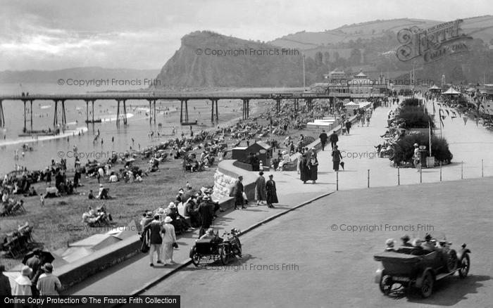 Photo of Teignmouth, The Parade 1924