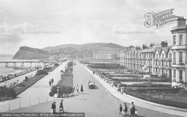 Photo of Teignmouth, The Parade 1924