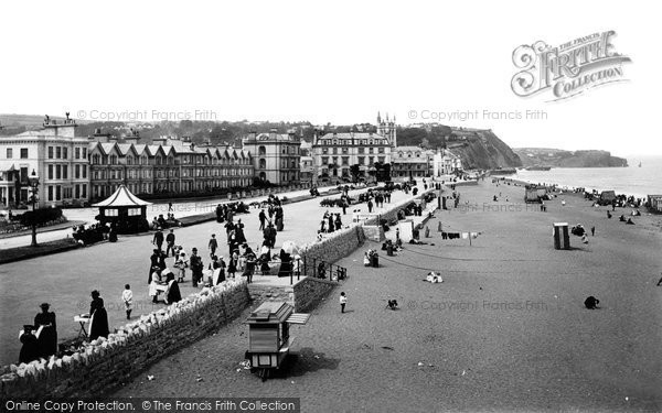 Photo of Teignmouth, The Parade From The Pier 1896