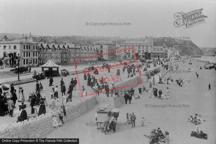 Photo of Teignmouth, The Parade From The Pier 1896