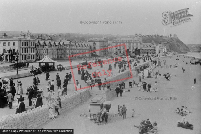 Photo of Teignmouth, The Parade From The Pier 1896