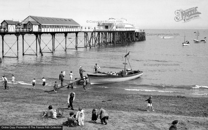 Teignmouth, the Pier 1954