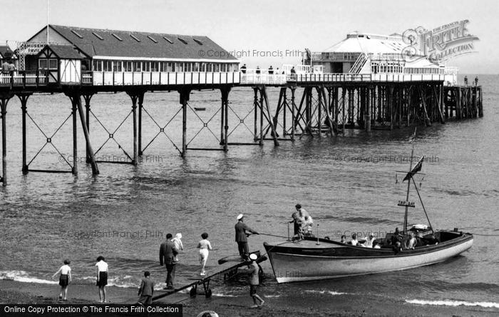 Photo of Teignmouth, The Pier And Ferry 1954