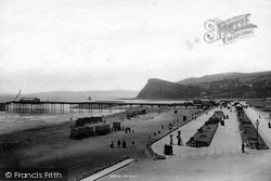 The Pier And Gardens 1896, Teignmouth