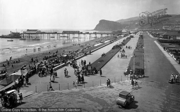 Photo of Teignmouth, The Promenade 1931