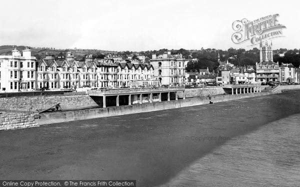 Photo of Teignmouth, The Promenade From The Pier c.1955