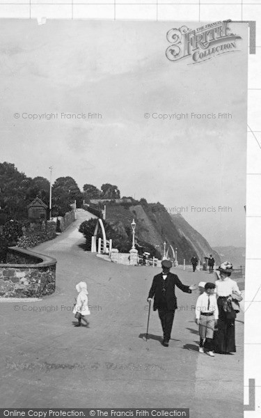 Photo of Teignmouth, The Terrace Walk 1911