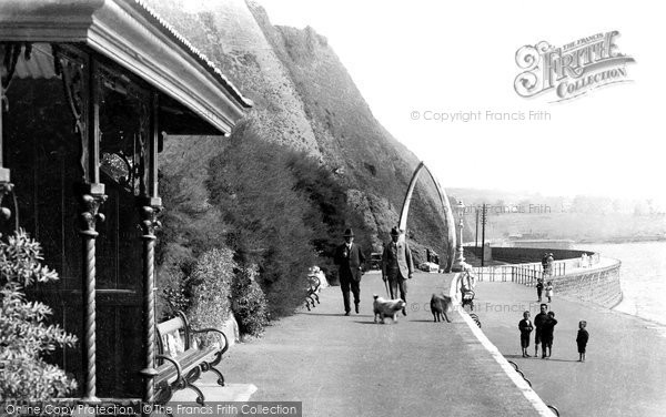 Photo of Teignmouth, The Terrace Walk 1918