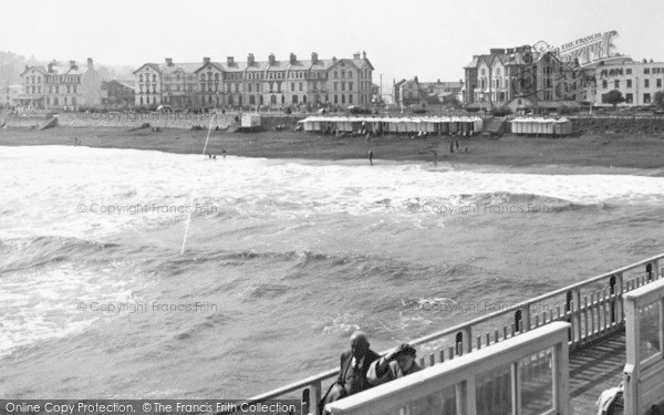 Photo of Teignmouth, View From The Pier c.1955