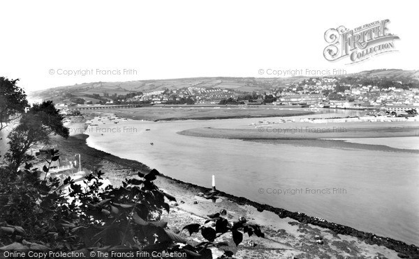Photo of Teignmouth, View Up The River Teign From Ness c.1955