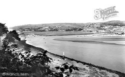 View Up The River Teign From Ness c.1955, Teignmouth